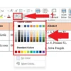 Cara Mewarnai Tabel di Word