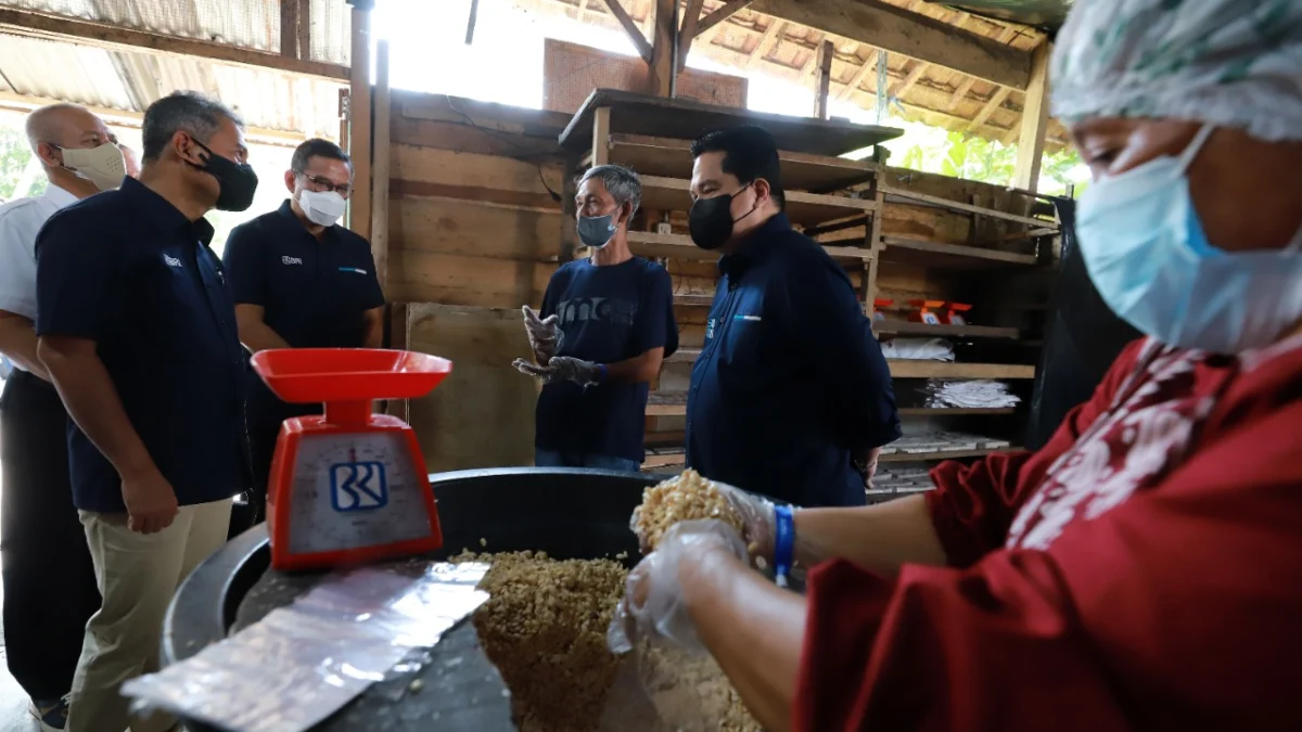 Raup Laba Rp51,4 triliun, Erick Thohir Apresiasi Keberhasilan BRI Lakukan Efisiensi