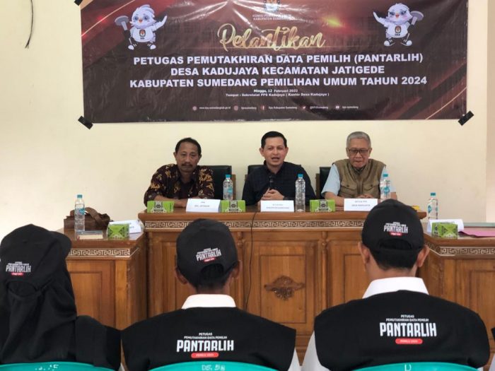 Ribuan Pantarlih Langsung Bekerja Usai Dilantik