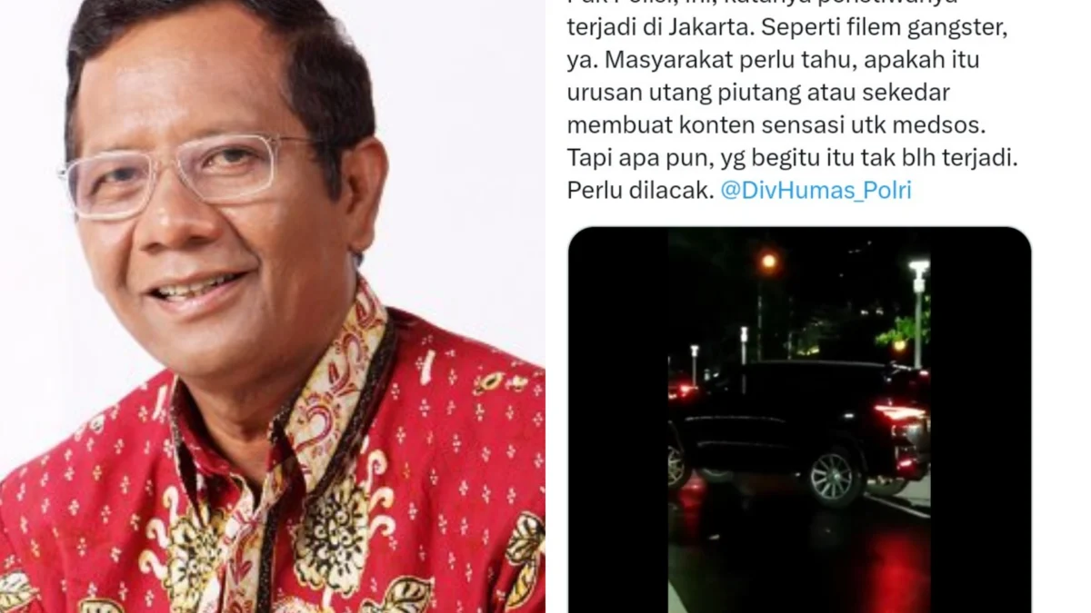 Pengemudi Fornuter Merusak Mobil Lain