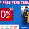 Cara Top Up FF Termurah Diskon 90 Persen Pakai Pulsa Telkomsel, Semua Operator dan Dana: Codashop, Unipin, Itemku, Mocipay