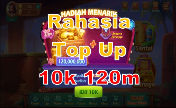 Hanya 10 Ribu! Ini Cara Top Up Higgs Domino 10K Pakai Pulsa, Dana, Transfer dan Kartu Kredit