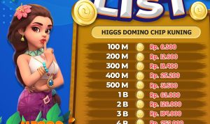 Top Up Higgs Domino Island via Pulsa, UniPin, CodaShop, Itemku, Bosbosgames, Mocipay