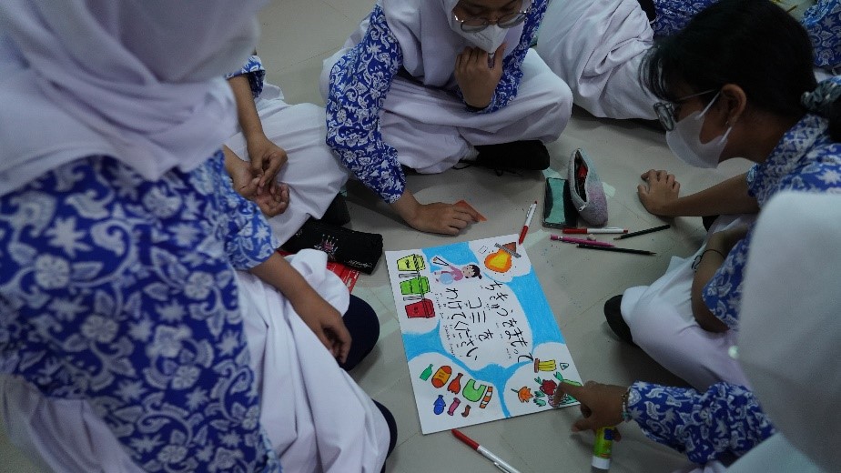 Edukasi Pemilahan Sampah Mendorong Terciptanya Program Sekolah Sehat.