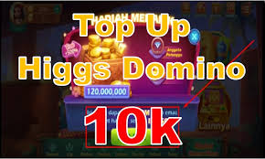 Cara Top Up Higgs Domino 10K Via Pulsa, Dana, Transfer dan Kartu Kredit