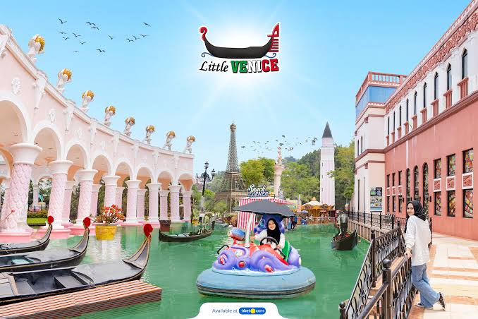 Daya Tarik Dan Harga Tiket Masuk Little Venice, Kota Bunga Cianjur