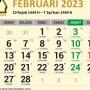 Kalender Februari 2023