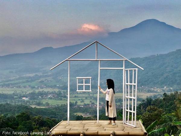 lereng perbukitan