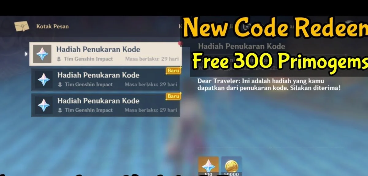 Klaim Kode Redeem Genshin Impact Terbaru Maret 2023, Dapatkan Primogem Gratis