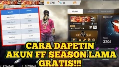 Cara Dapat Akun FF Sultan Gratis Grandmaster Tidak Terpakai 2023