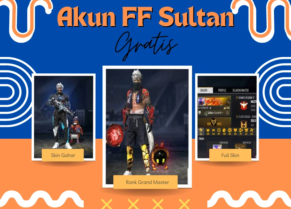 50 Akun FF Sultan Gratis 2023 yang Masih Aktif: Login Google dan Facebook