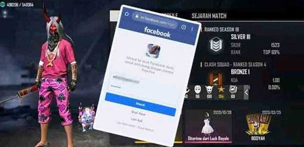 200+ Akun FF Sultan Gratis FB yang Masih Aktif 2023