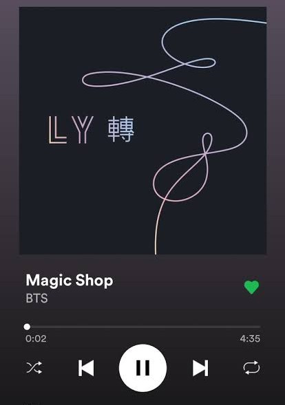 Lirik BTS Magic Shop