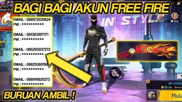 Akun FF Sultan Gratis Hari Ini 2023, Segera Klaim Sebelum Kehabisan!