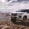 Sekilas Spesifikasi Toyota Fortuner.