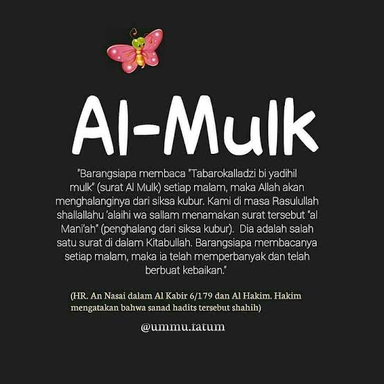 Surat Al Mulk