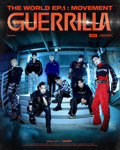 lirik lagu ATEEZ - Guerilla