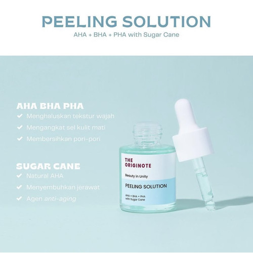 Peeling Solution THE ORIGINOTE Untuk Jerawat Meradang