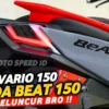 Rilis Maret 2023 di Indonesia, Perfprma Ciamik All New Honda Beat 150 cc 2023 Harga