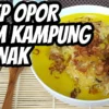 Resep Opor Ayam Untuk Hari Raya Lebaran Idul Fitri