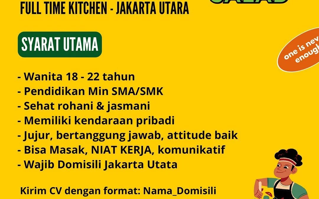 Kumpulan Loker Startup Jakarta Terbaru 2023, Lulusan SMA Gaji Tinggi!