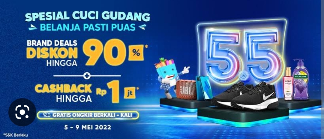 Alasan Harus Belanja di Promo 5.5 Blibli