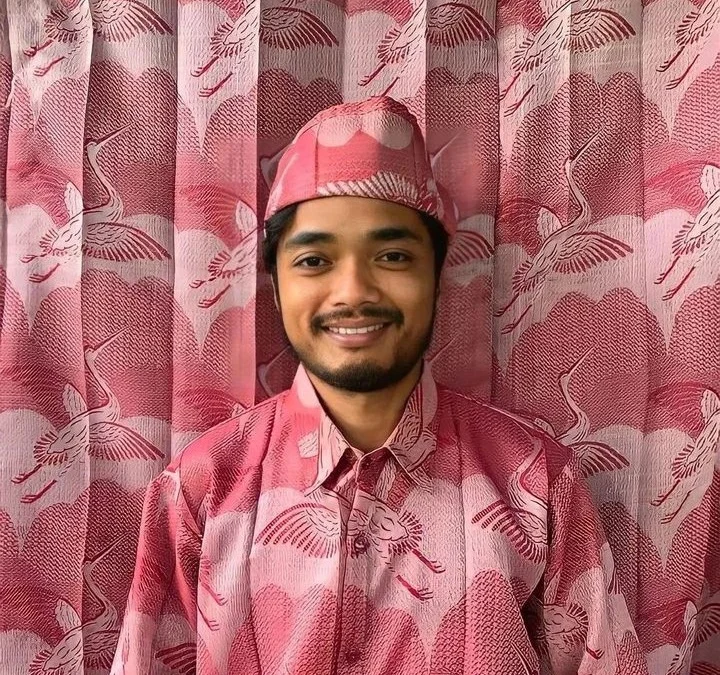 Baju lebaran dari gorden