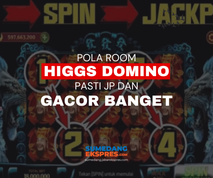 JP Tercepat MODAL 20 M! Ini Pola Room Higgs Domino Island Hari Ini Kamis, Cek Posisi Itemnya