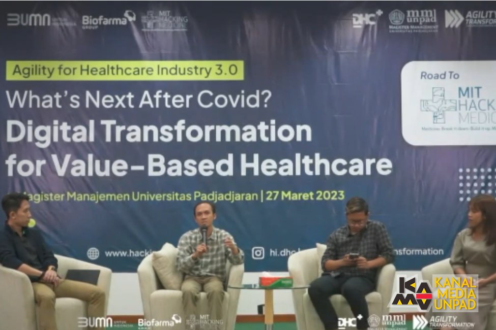 Urgensi Transformasi Digital pada Layanan Kesehatan dibahas MM UNPAD dan Bio Farma