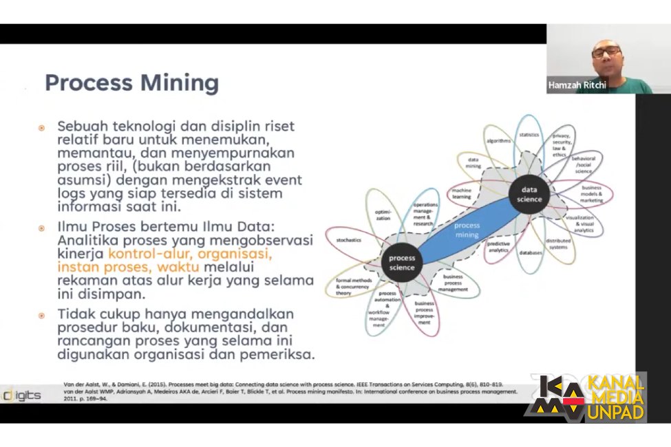 Guru Besar FEB UNPAD Kenalkan Process Mining, Teknologi Terbaru Proses Bisnis