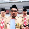 Kak Helmi Budiman Lantik dan Kukuhkan Gugus Depan Pramuka Rumah Tahanan Kelas II B