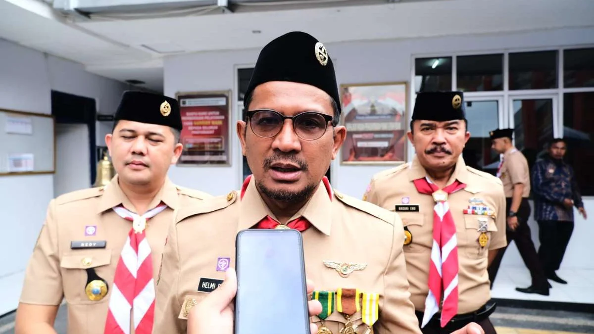 Kak Helmi Budiman Lantik dan Kukuhkan Gugus Depan Pramuka Rumah Tahanan Kelas II B