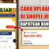 Cara Mendapatkan Uang dari Shopee Video