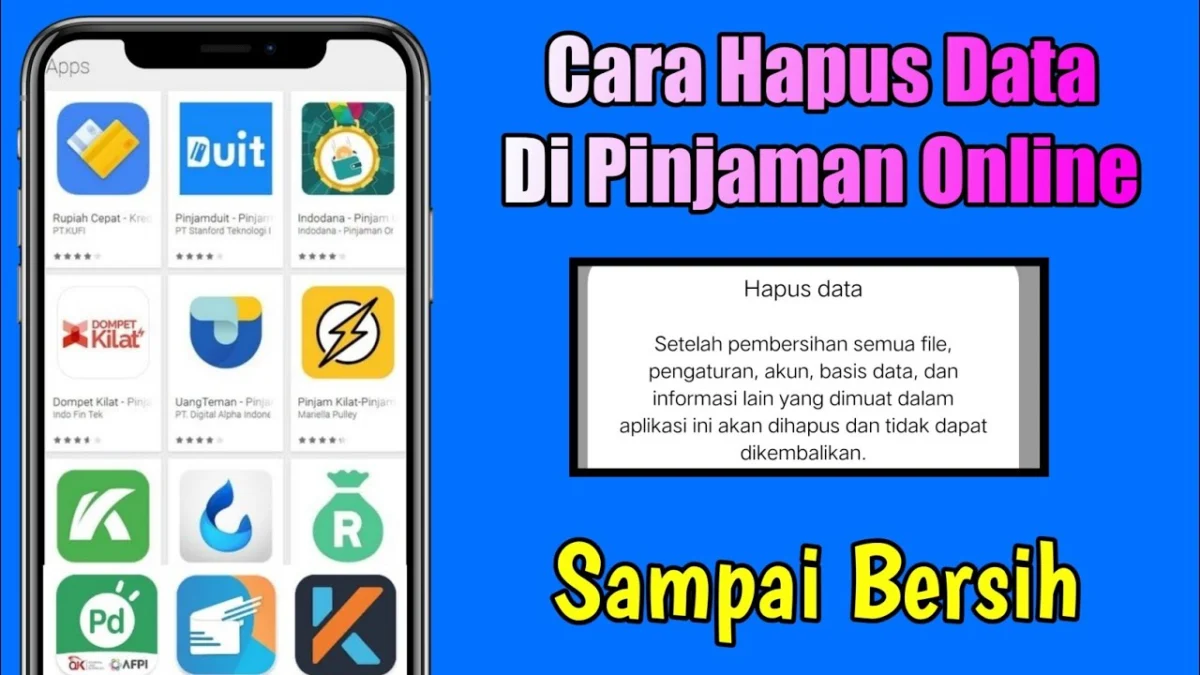 Jangan Sampai Terlambat! Begini Cara Menghapus Data Dari Pinjaman Online