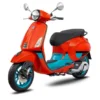 Vespa Primavera Matic Versi Orange Biru Rilis Mahal 60JT!!!