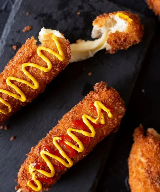 Resep Makanan Corndog Sosis Mozzarella yang Lezat