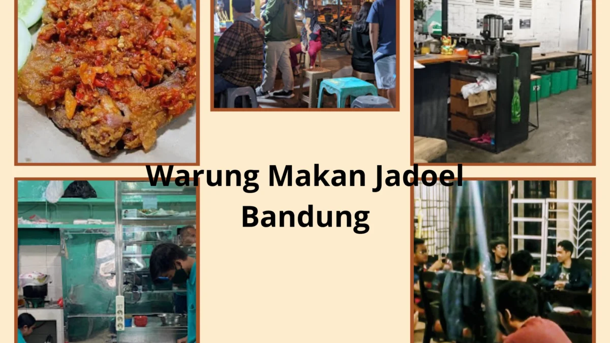 5 Warung Jadoel di Bandung ternikmat