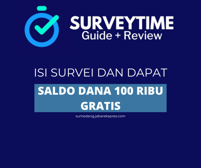 Hanya Mengisi Survei Tapi Dibayar Saldo DANA 100 Ribu Gratis? Simak Selengkapnya Disini!