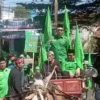 Bupati Sumedang Antar Bacaleg PPP ke Kantor KPU