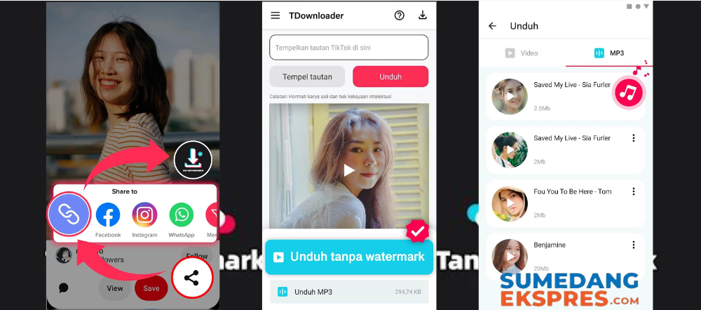 Beginilah! Cara Ambil Video Tiktok Tanpa Watermark, Work Dan Sangat Aman 100%