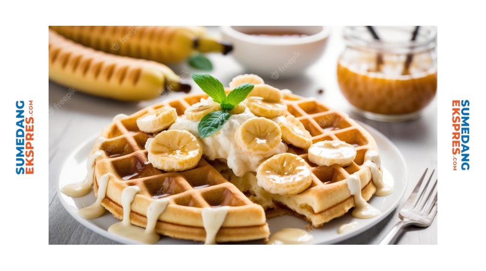 Ternyata Ini Cara Membuat Makanan Ala Cafe Yang Sangat Lezat, Resep Buttermilk Waffle