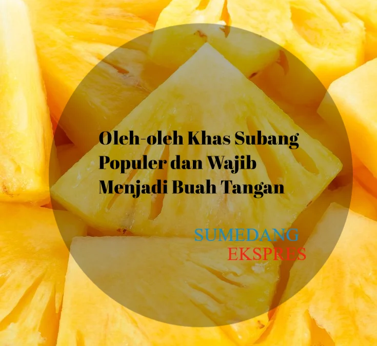 Oleh-oleh Khas Subang Populer dan Wajib Menjadi Buah Tangan