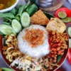 Nasi Liwet Teri Komplit Ala Rumahan