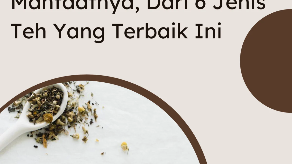 Mana Yang Banyak Manfaatnya, Dari 6 Jenis Teh Yang Terbaik Ini