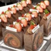 Resep Roll Cake Slice Cokelat Stroberi Dessert yang Menggoda