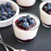 Dessert Cantik Instagramable Resep Blueberry Greek Yogurt Panna Cotta