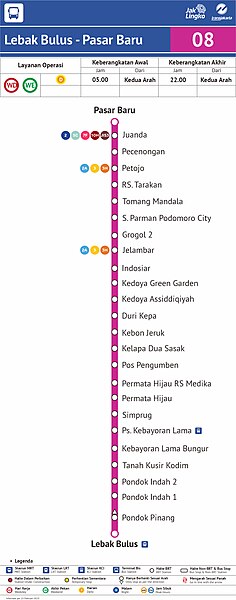 jalur halte busway