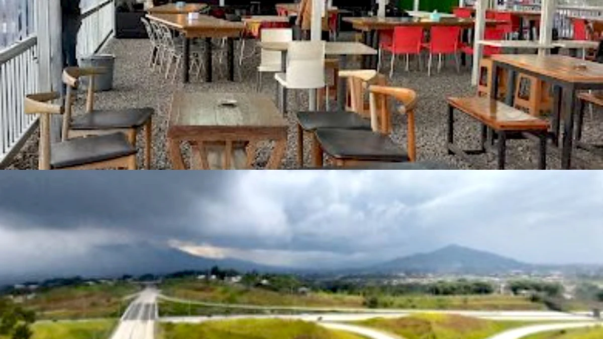 Cafe In Coffee Suguhkan Pemandangan Tol Cisumdawu Tempatnya Aesthetic dan Cozy Abis