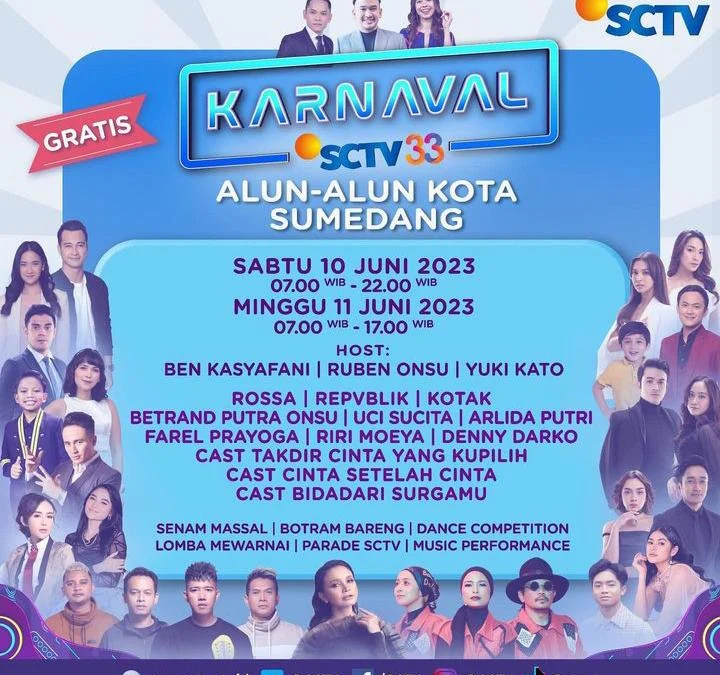 Karnaval SCTV  di Sumedang
