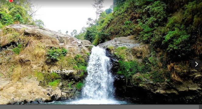 Pesona alam yang mewah air terjun Triban Probolinggo